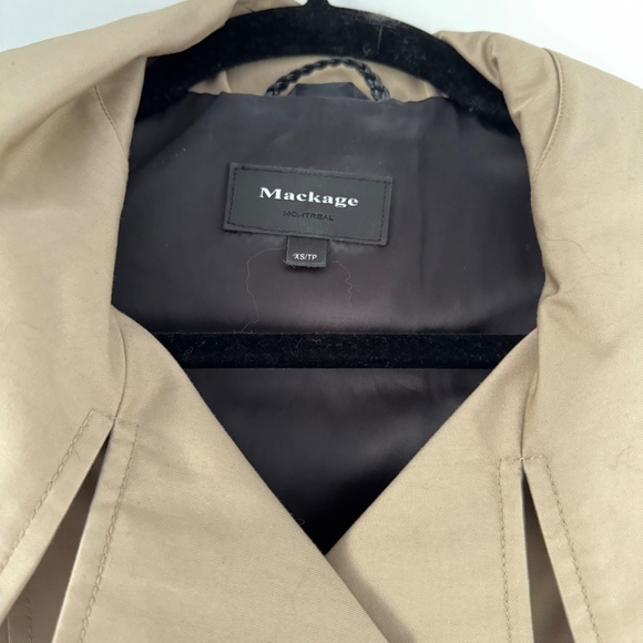 Mackage Nessa Trench Coat XS - Picture 5 of 5